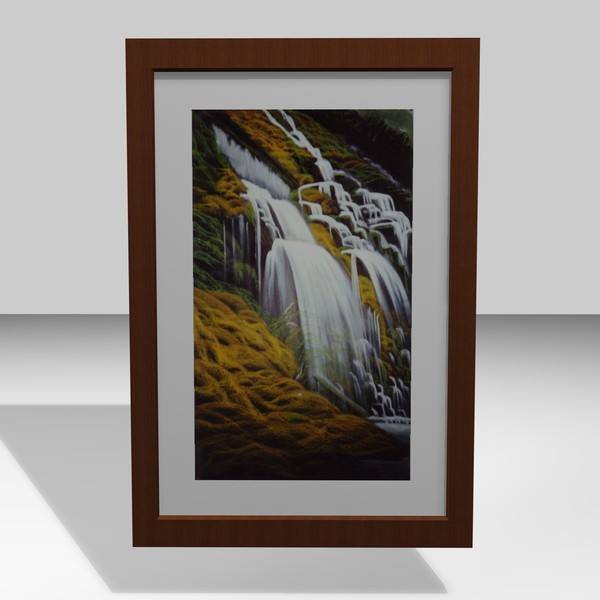 art 3d model - ART PICTURE 1 by Carrara1